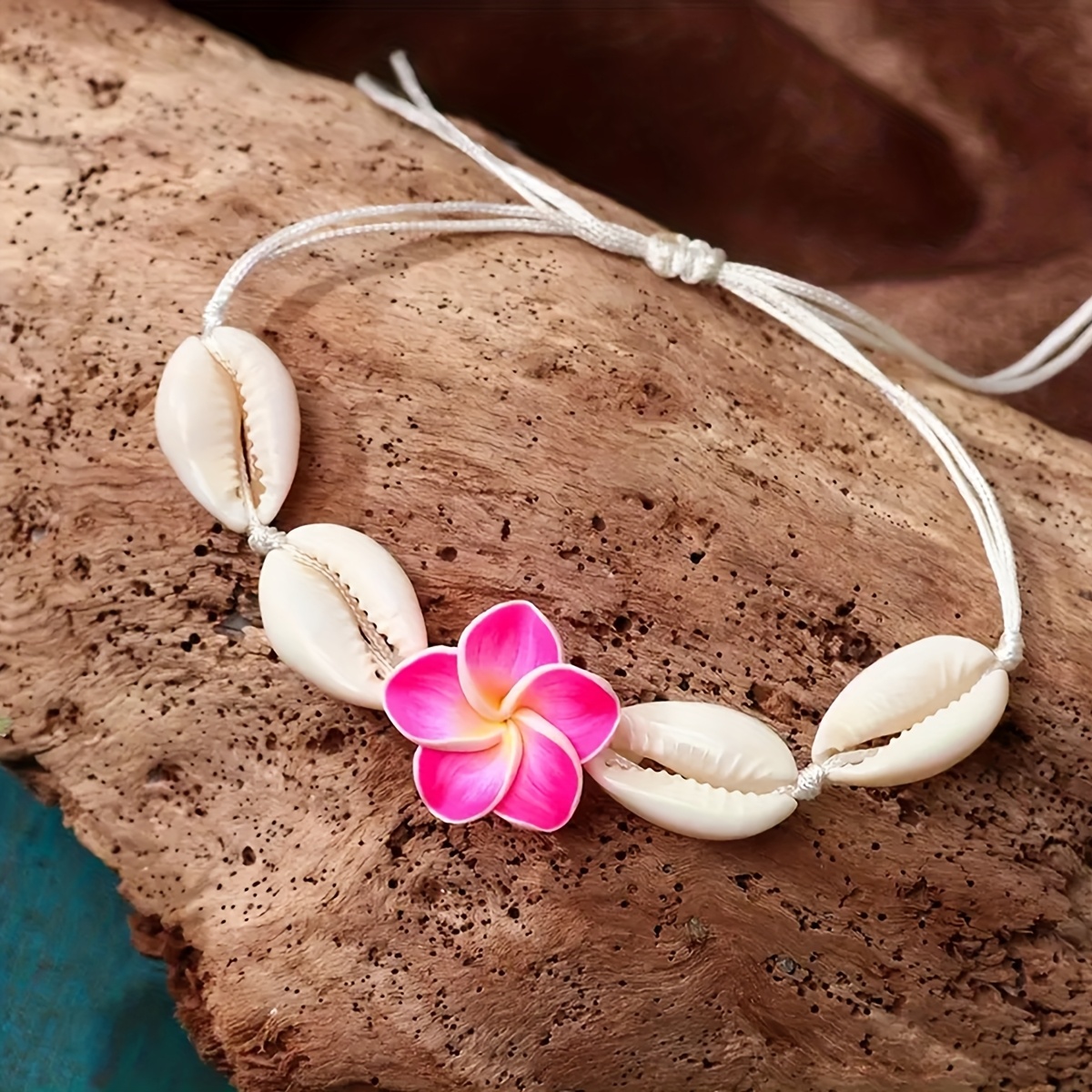 Beach Knotted Shell Bracelet Anklet for Vacation Style